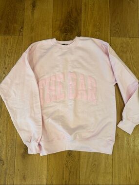The Bar Light Pink Crewneck Sweatshirt